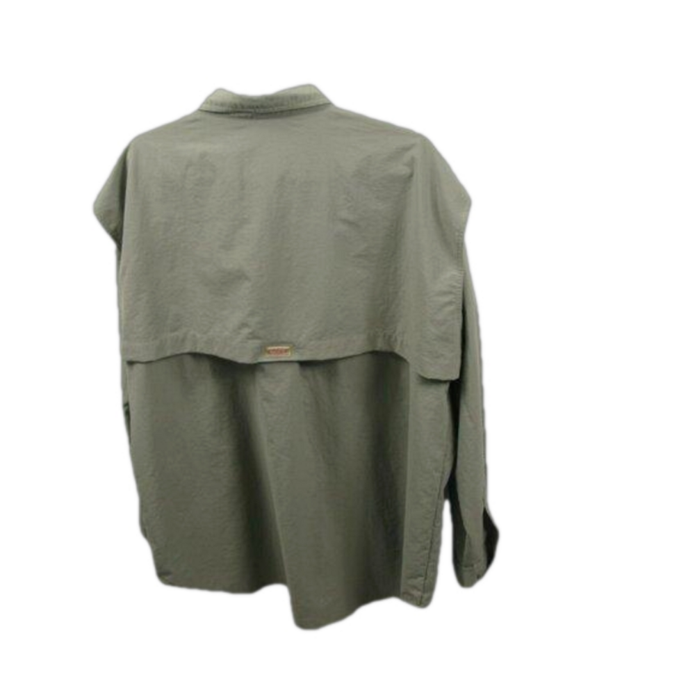 Redington Light Green Long Sleeve Vented River/Fishing Shirt Size Large - Picture 4 of 8